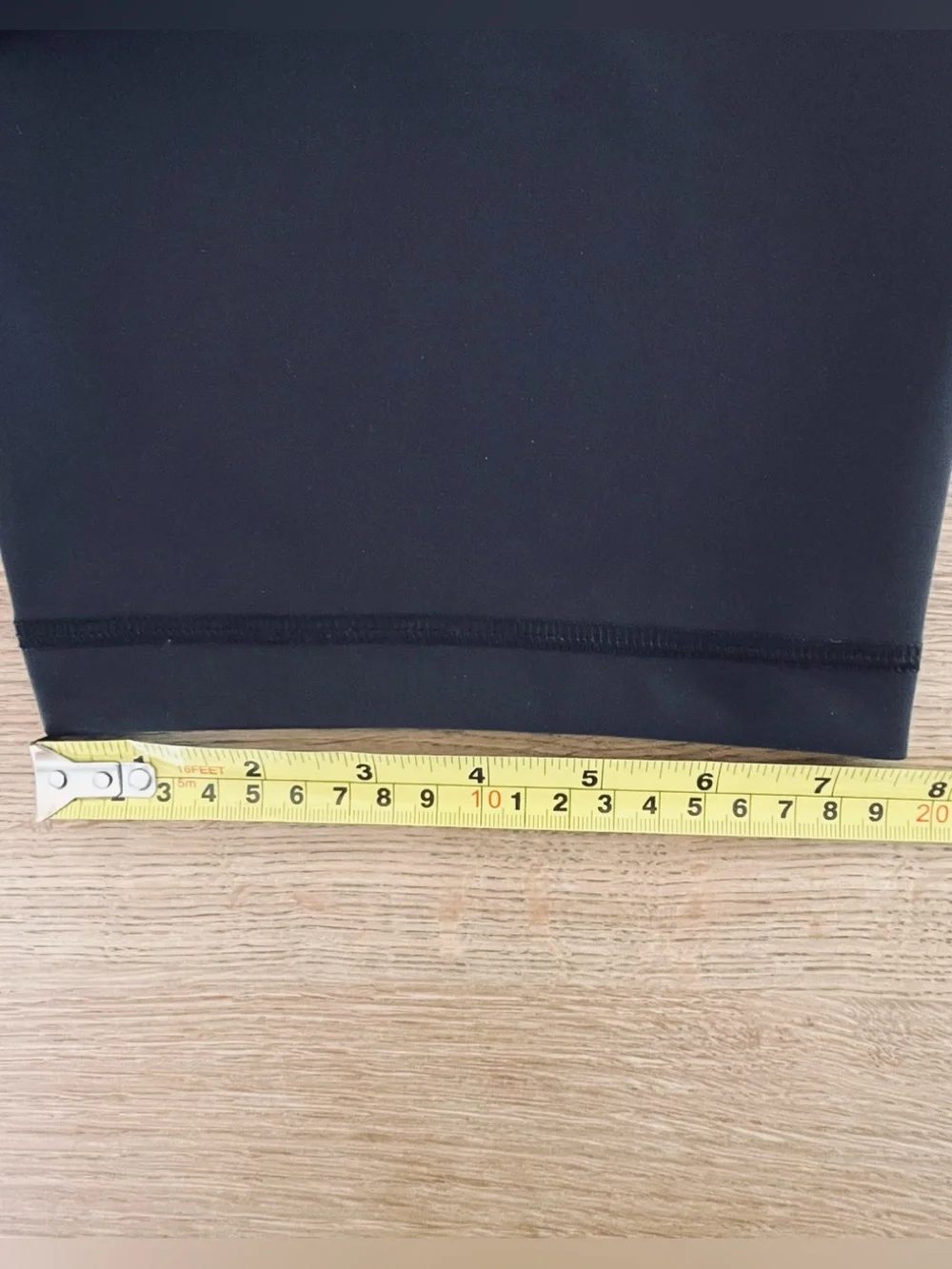 Lululemon Wunder Train High  Rise Short 8” Black Everlux Size 8